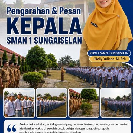Pengarahan Kepala Sekolah: Membangun Generasi Beriman, Berkarakter, dan Berprestasi